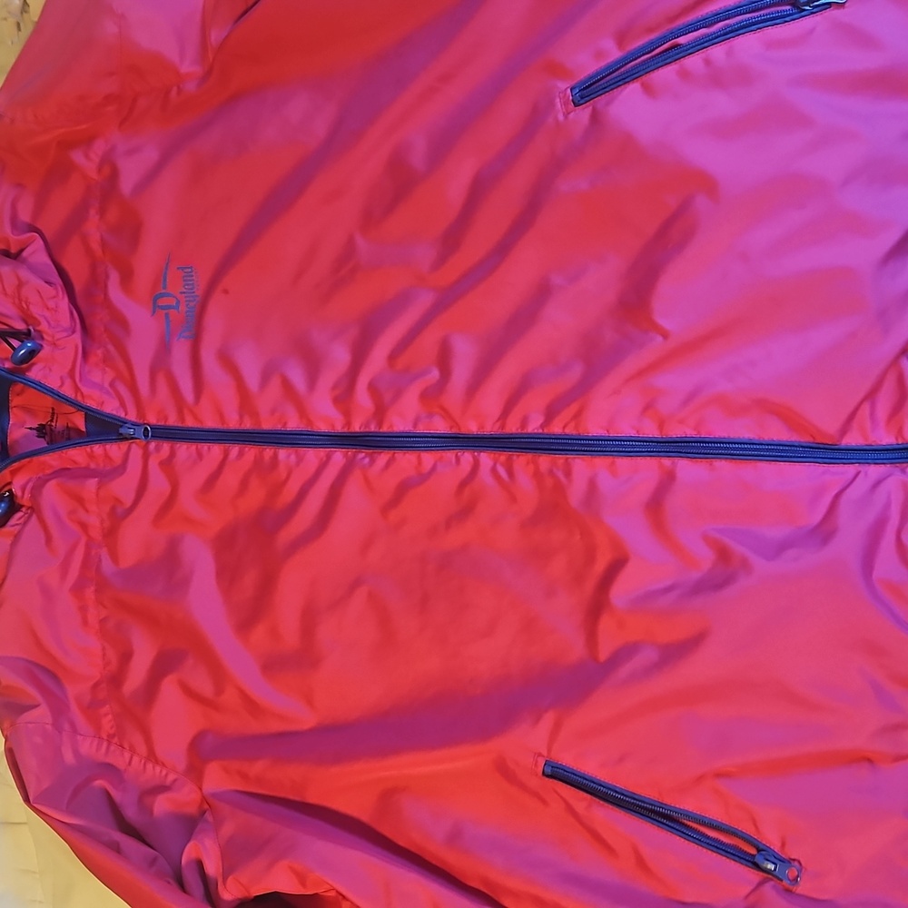 Disney Parks Pink and Blue Jacket/windbreaker